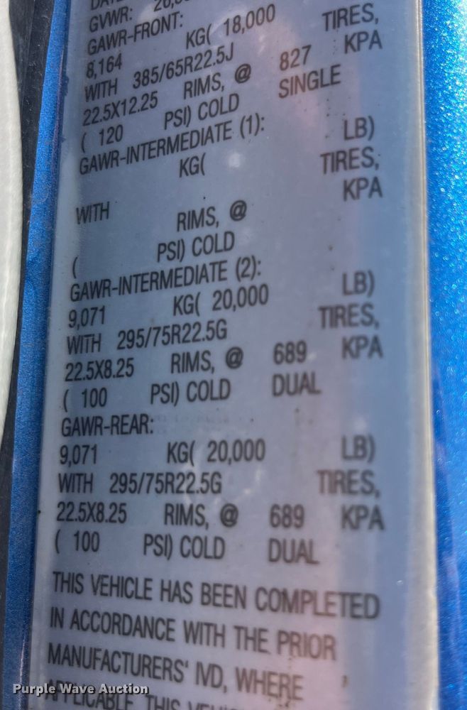 image for item LD9347 2014 International  WorkStar 7400 dump truck