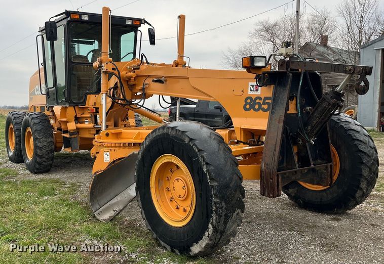 image for item LD9365 2003 Case 865 motor grader