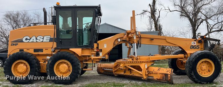 image for item LD9365 2003 Case 865 motor grader