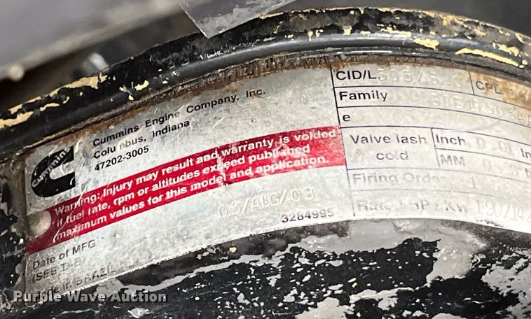 image for item LD9365 2003 Case 865 motor grader