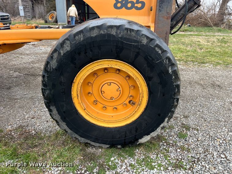 image for item LD9365 2003 Case 865 motor grader