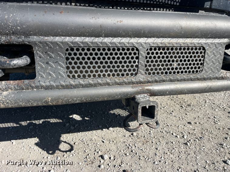 image for item LE9023 2008 Ford F450 Super Duty XL Crew Cab flatbed truck