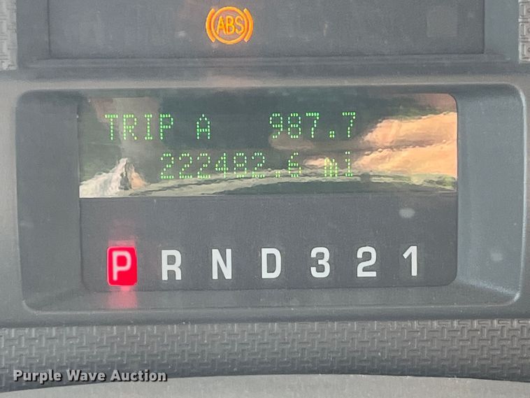 image for item LE9023 2008 Ford F450 Super Duty XL Crew Cab flatbed truck