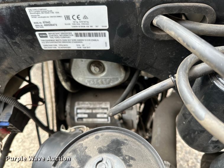 image for item LO9510 2017 Toro  Workman  golf cart