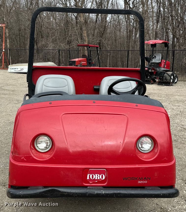 image for item LO9522 2009 Toro Workman 3200 utility vehicle