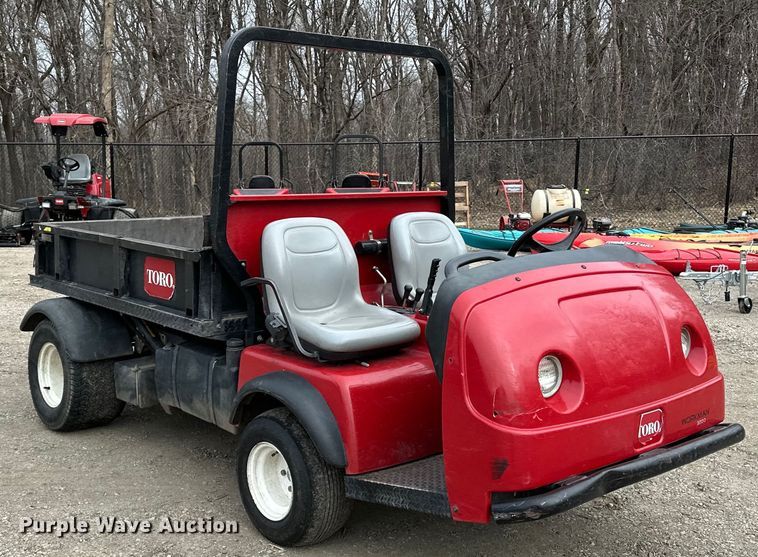 image for item LO9522 2009 Toro Workman 3200 utility vehicle