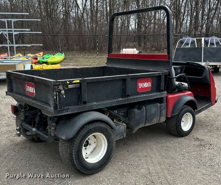 image for item LO9522 2009 Toro Workman 3200 utility vehicle
