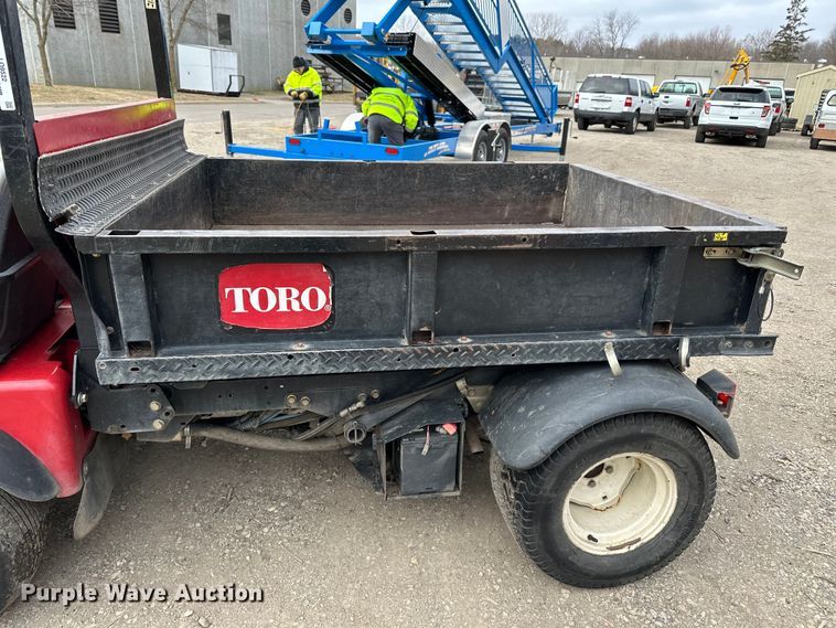 image for item LO9522 2009 Toro Workman 3200 utility vehicle