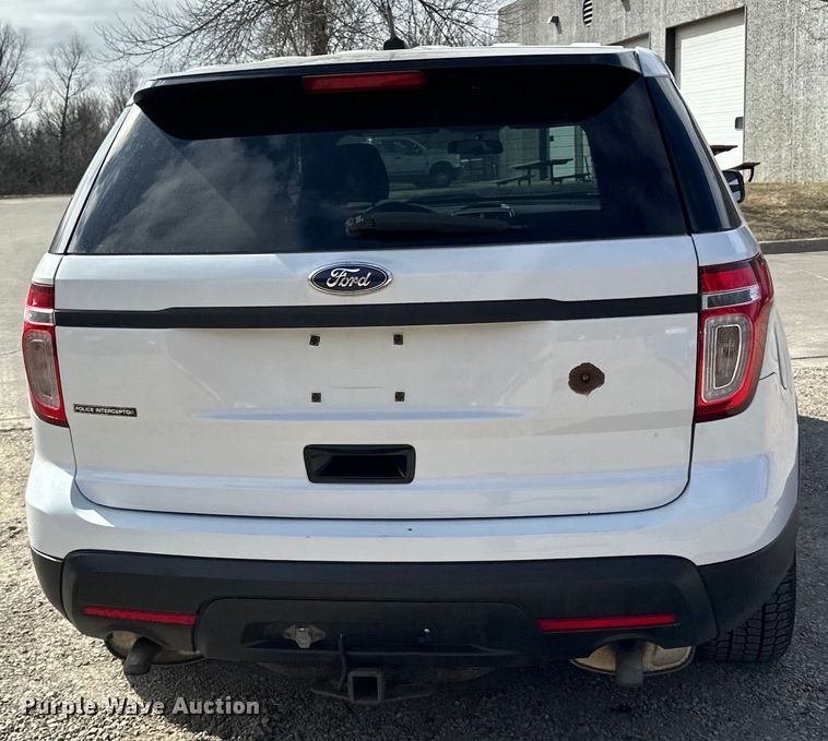 image for item LO9525 2013 Ford  Explorer Police Interceptor  SUV