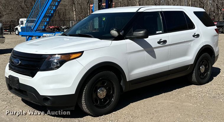 image for item LO9528 2013 Ford Explorer Police Interceptor  SUV