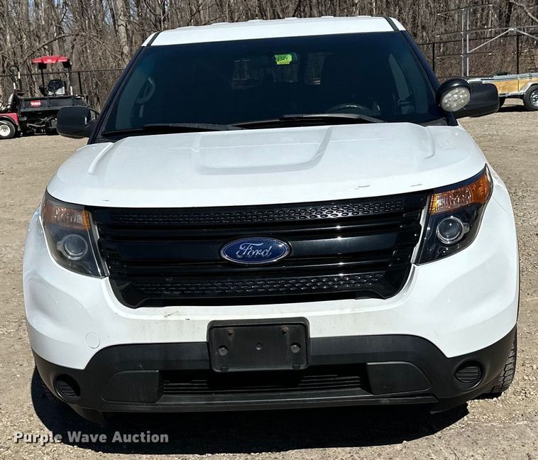 image for item LO9528 2013 Ford Explorer Police Interceptor  SUV