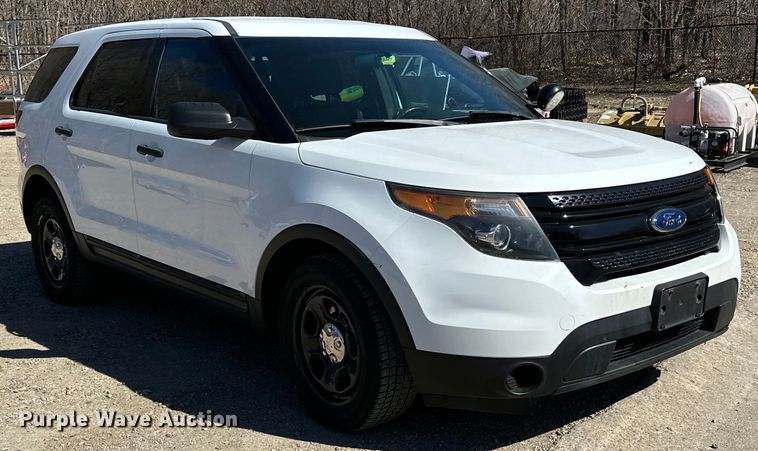 image for item LO9528 2013 Ford Explorer Police Interceptor  SUV