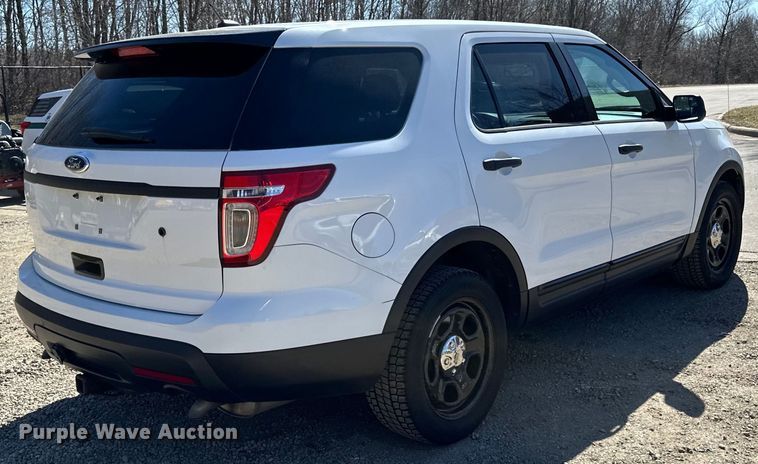 image for item LO9528 2013 Ford Explorer Police Interceptor  SUV