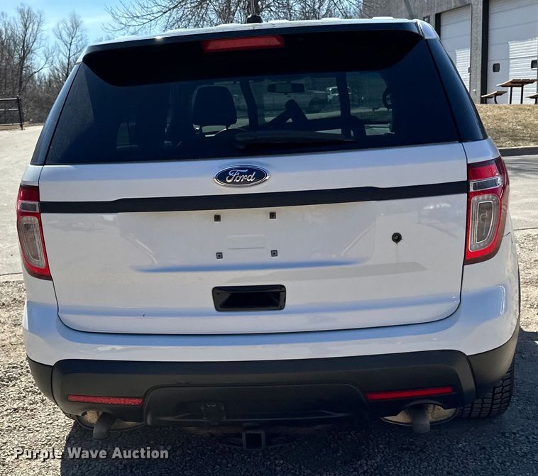 image for item LO9528 2013 Ford Explorer Police Interceptor  SUV