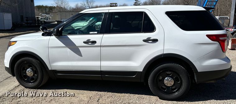 image for item LO9528 2013 Ford Explorer Police Interceptor  SUV