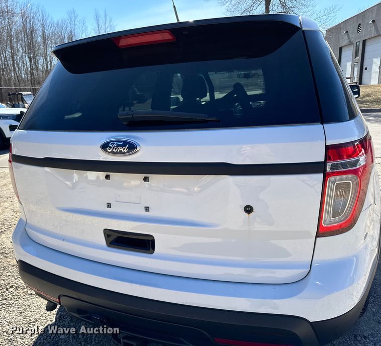 image for item LO9528 2013 Ford Explorer Police Interceptor  SUV