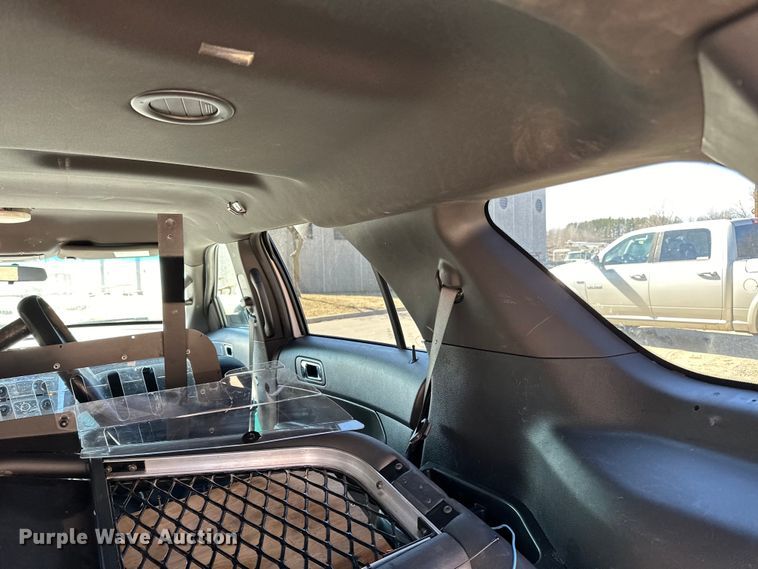 image for item LO9528 2013 Ford Explorer Police Interceptor  SUV