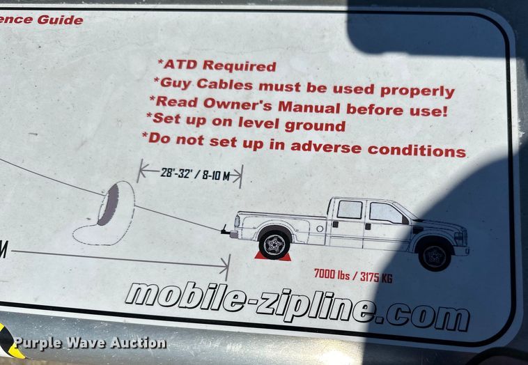 image for item LO9530 2018 Spectrum Sports International zipline