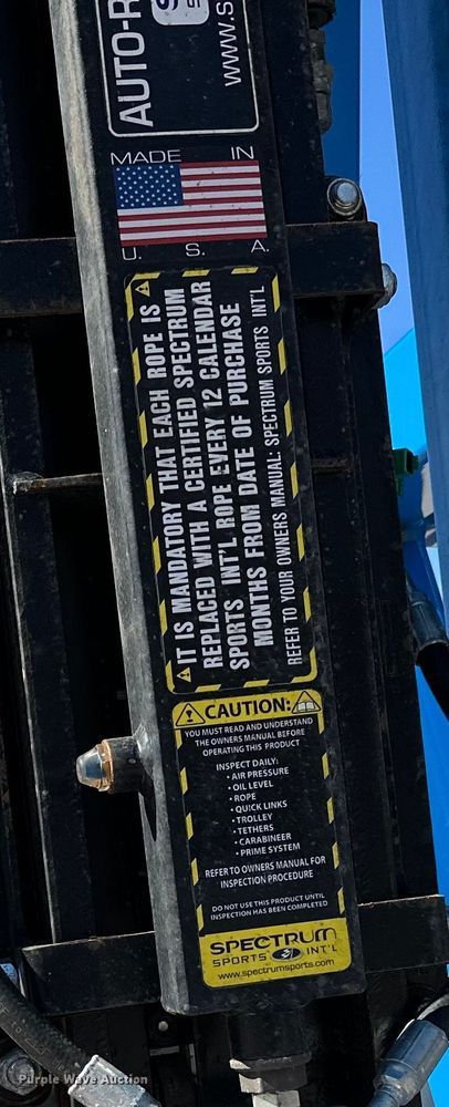 image for item LO9530 2018 Spectrum Sports International zipline