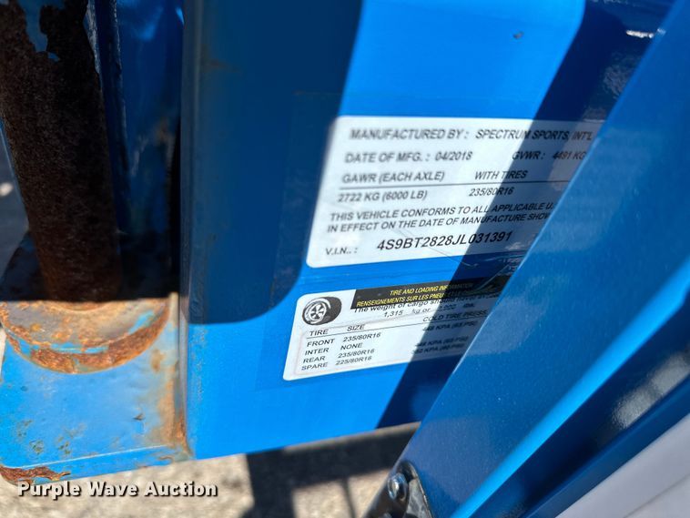 image for item LO9530 2018 Spectrum Sports International zipline