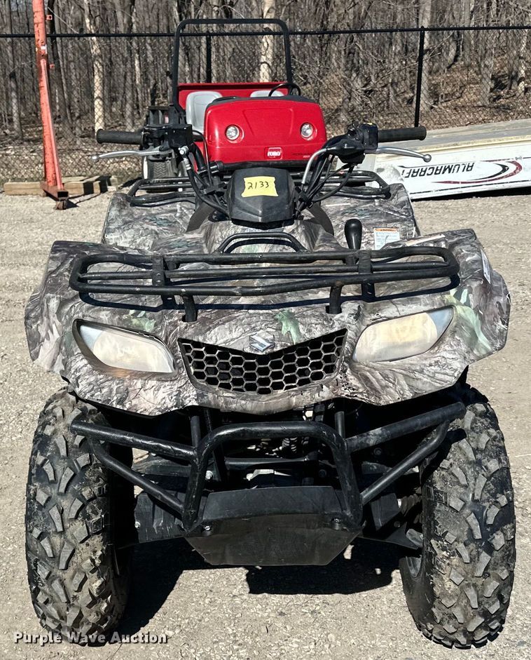 image for item LO9536 2022 Suzuki King Quad 400ASi ATV