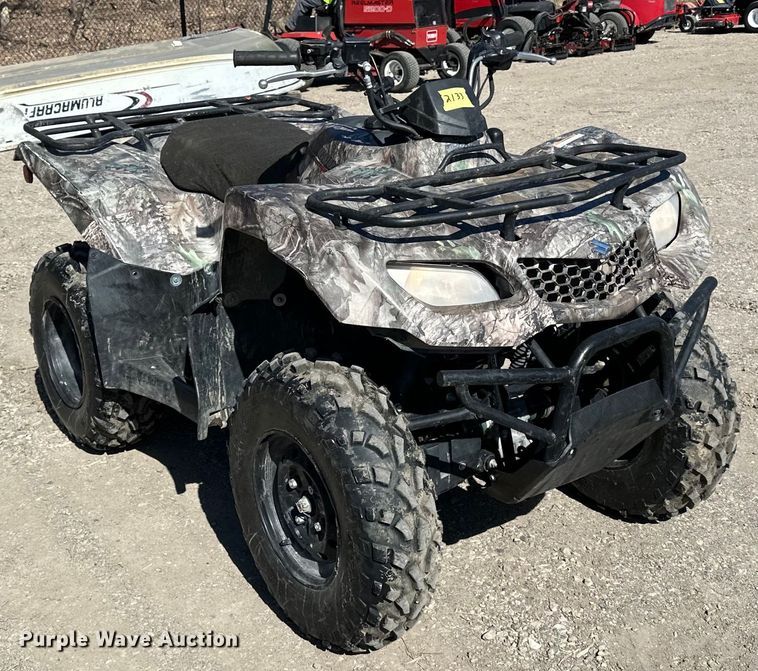 image for item LO9536 2022 Suzuki King Quad 400ASi ATV