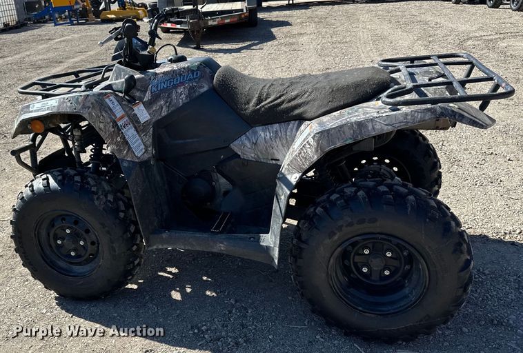 image for item LO9536 2022 Suzuki King Quad 400ASi ATV