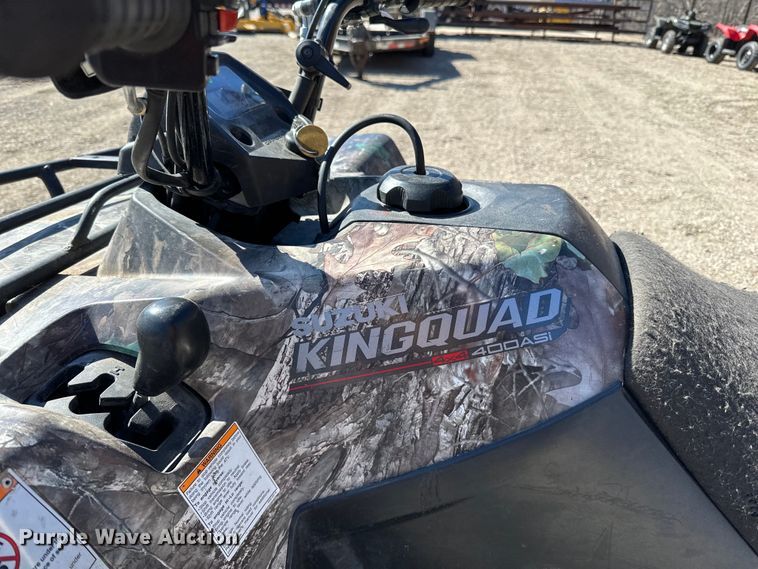 image for item LO9536 2022 Suzuki King Quad 400ASi ATV