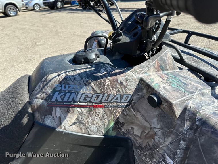 image for item LO9536 2022 Suzuki King Quad 400ASi ATV