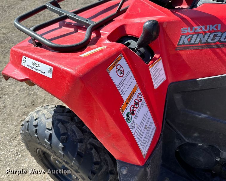 image for item LO9537 2022 Suzuki King Quad 400ASi ATV