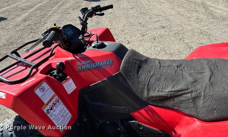 image for item LO9537 2022 Suzuki King Quad 400ASi ATV