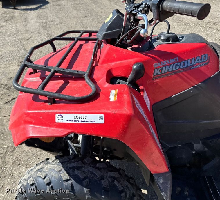 image for item LO9537 2022 Suzuki King Quad 400ASi ATV