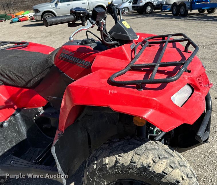 image for item LO9537 2022 Suzuki King Quad 400ASi ATV