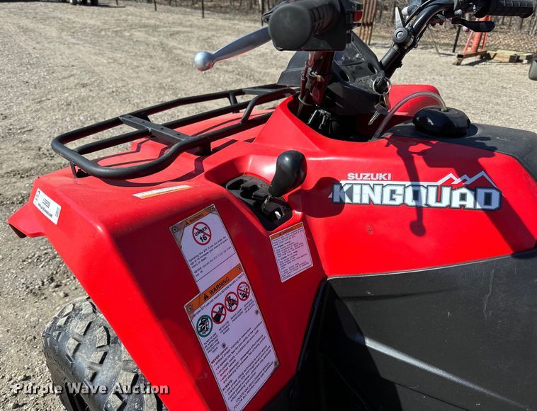 image for item LO9538 2017 Suzuki  King Quad 400ASi ATV