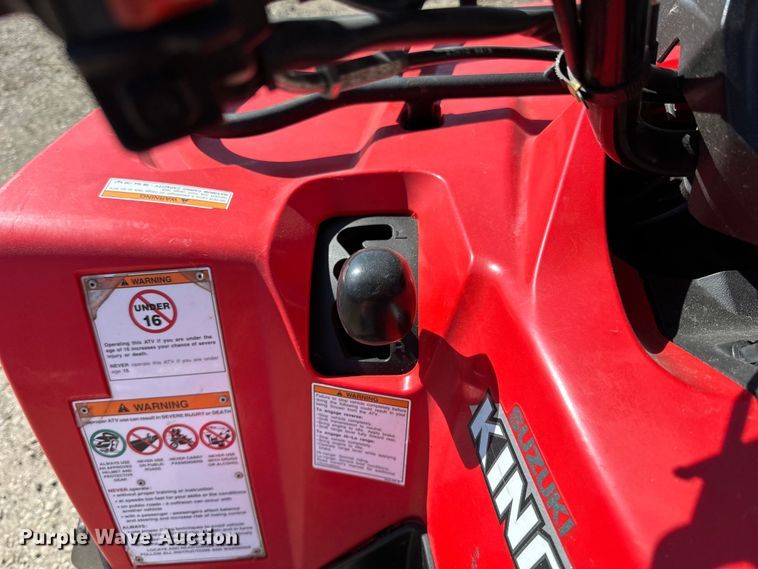 image for item LO9538 2017 Suzuki  King Quad 400ASi ATV