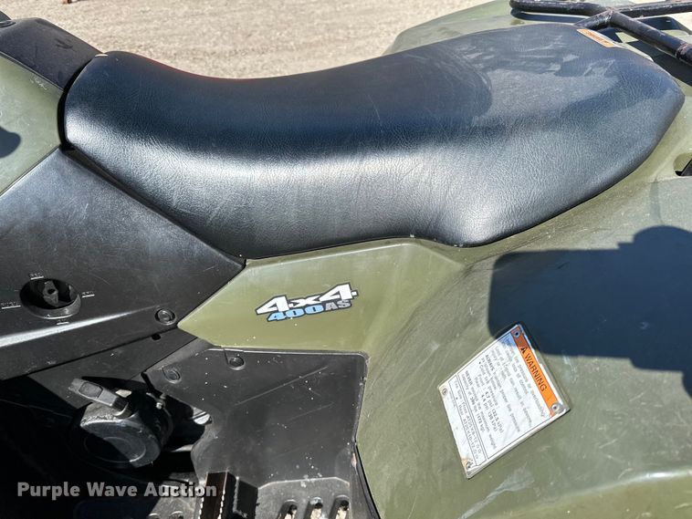 image for item LO9539 2009 Suzuki  King Quad 400 AS ATV