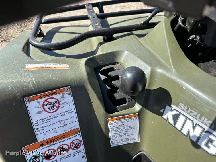 image for item LO9539 2009 Suzuki  King Quad 400 AS ATV