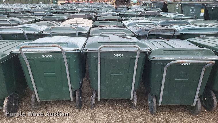 image for item MJ9025 Approximately 50 Ameri Kart trash carts