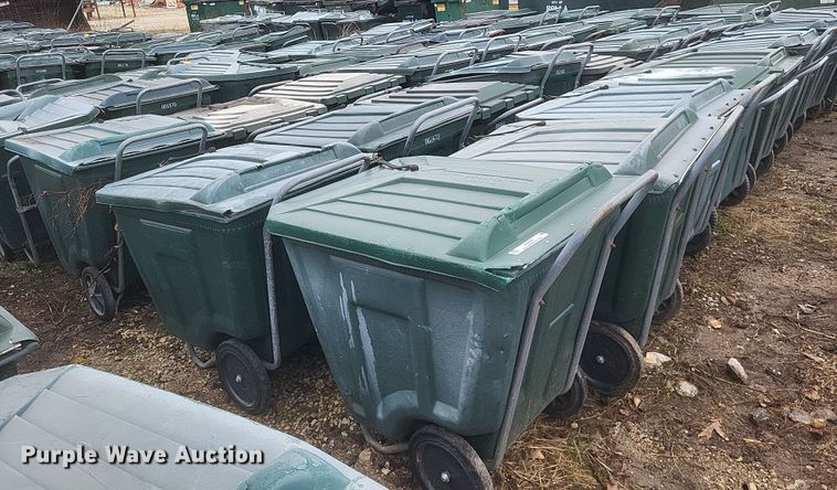 image for item MJ9027 Approximately 50 Ameri Kart trash carts