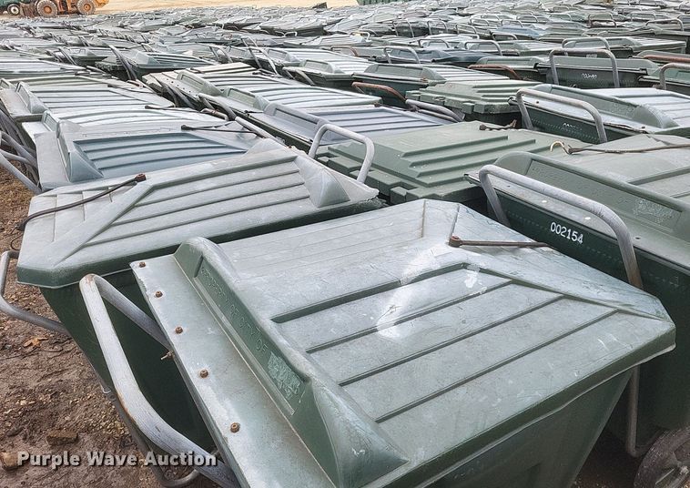 image for item MJ9027 Approximately 50 Ameri Kart trash carts