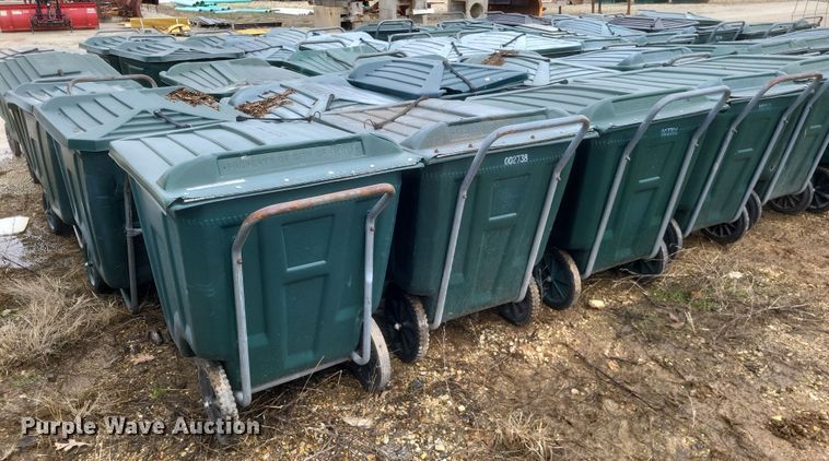 image for item MJ9029 Approximately 50 Ameri Kart trash carts