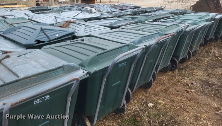 image for item MJ9029 Approximately 50 Ameri Kart trash carts