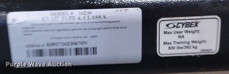 image for item MQ9682 Cybex squat rack