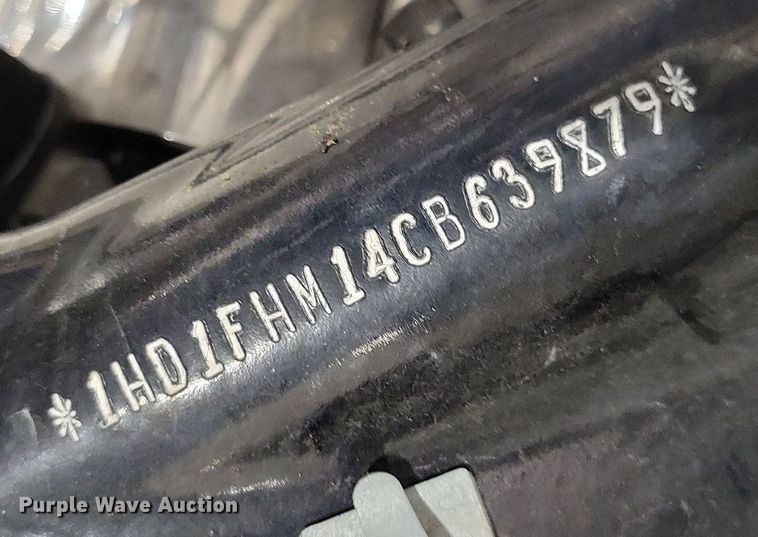 image for item MQ9723 2012 Harley Davidson Road King Police motorcycle