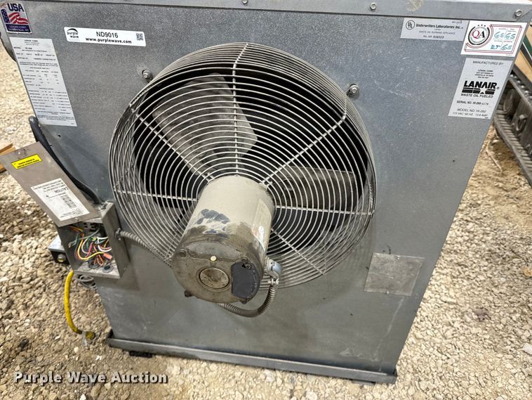 image for item ND9016 Lanair HI-260 waste oil heater