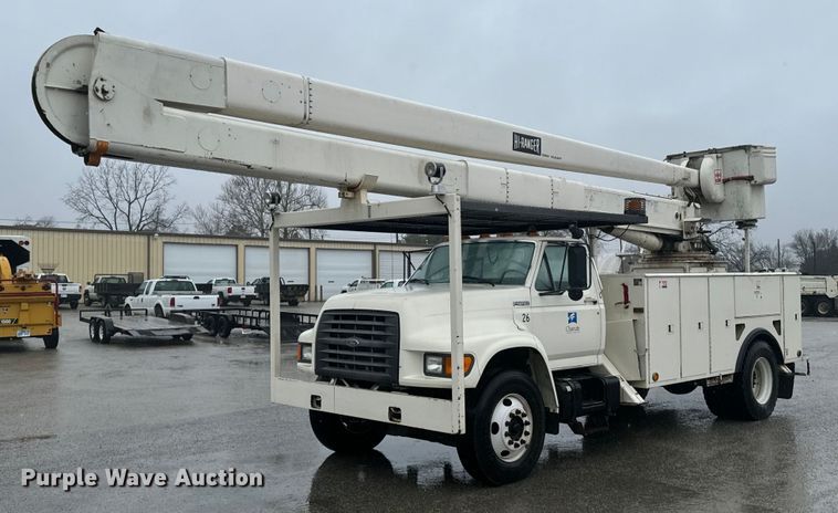 image for item ND9020 1998 Ford F800 bucket truck
