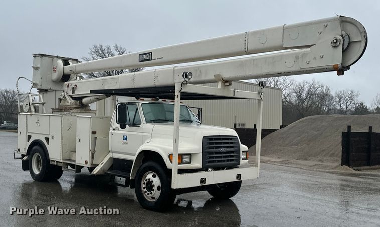 image for item ND9020 1998 Ford F800 bucket truck