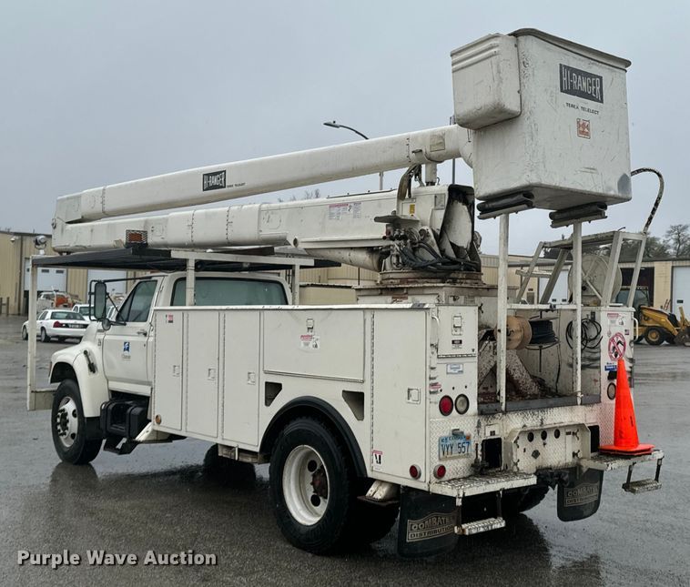 image for item ND9020 1998 Ford F800 bucket truck