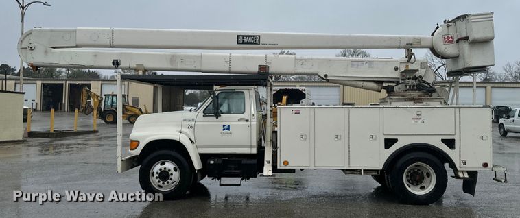 image for item ND9020 1998 Ford F800 bucket truck