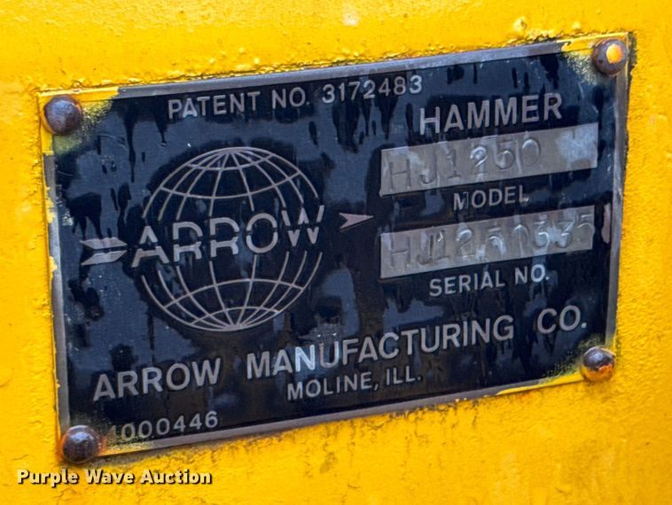 image for item ND9030 1979 Arrow HJ1250 drop hammer